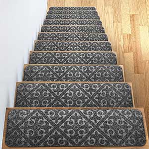 Elogio Carpet For Stairs | Non-Skid | Rubber Runner