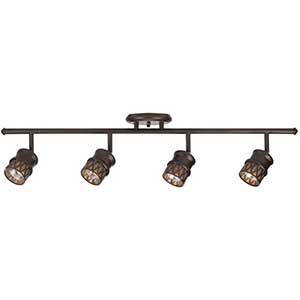 Globe Electric Track Lighting for Art Gallery | Dimmable