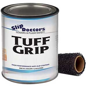 Tuff Grip | Slip Resistant Coating | Industrial Grade | Paint For Interior Wood Stairs