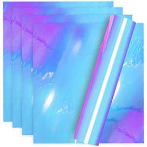 Holographic | Opal Vinyl for Tumblers | Chrome Vinyl Sheets