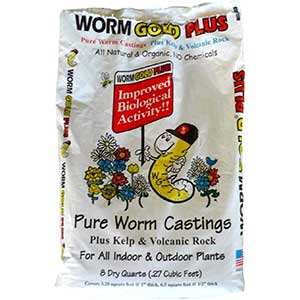 Worm Gold Plus Worm Castings | Bag Size