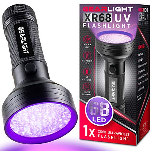 UV flashlight for curing resin