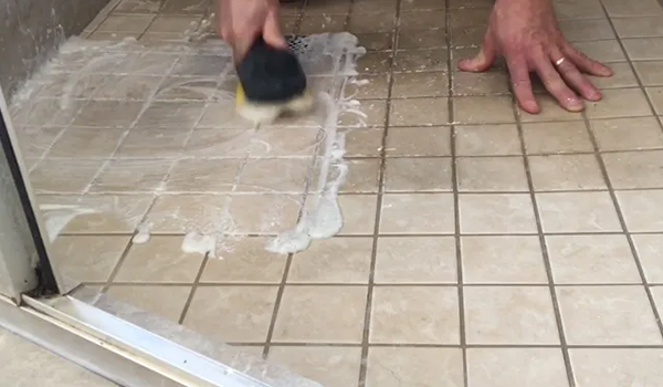 How Should a Tile Shower Floor Be Cleaned